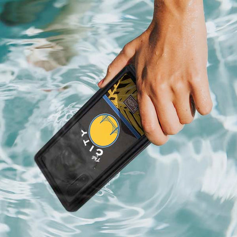 NBA Golden State Warriors Retro Palms Galaxy Note 10 Waterproof Case