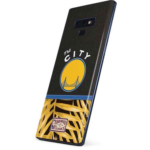 NBA Golden State Warriors Retro Palms Galaxy Note 9 Skin