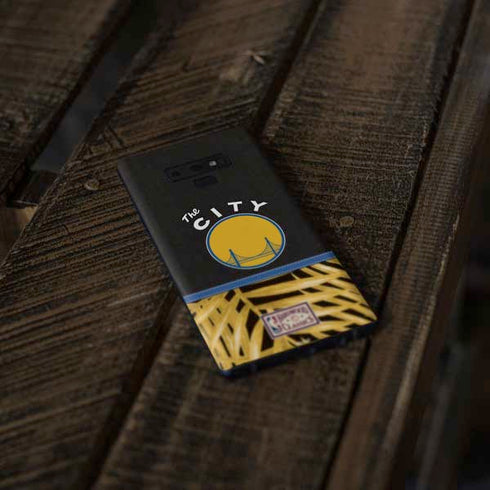NBA Golden State Warriors Retro Palms Galaxy Note 9 Skin