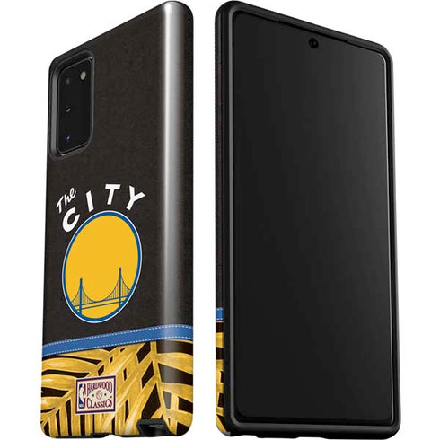NBA Golden State Warriors Retro Palms Galaxy Note20 5G Pro Case
