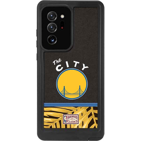 NBA Golden State Warriors Retro Palms Galaxy Note20 Ultra 5G Waterproof Case