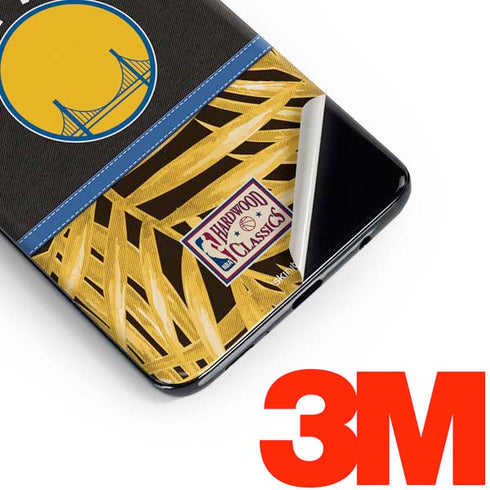 NBA Golden State Warriors Retro Palms Galaxy S10 Skin