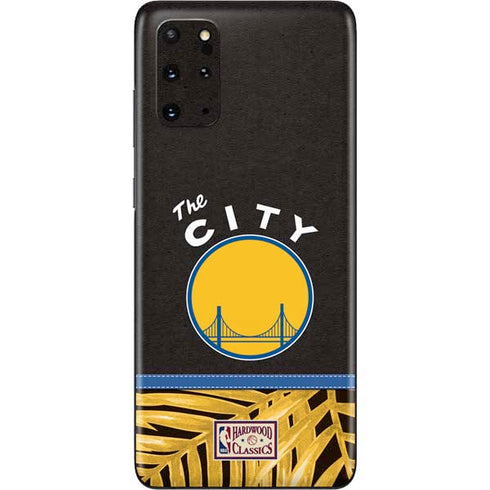 NBA Golden State Warriors Retro Palms Galaxy S20 Plus Skin