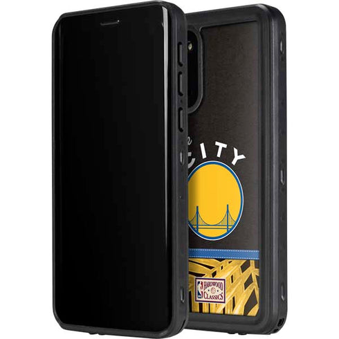NBA Golden State Warriors Retro Palms Galaxy S20 Plus Waterproof Case