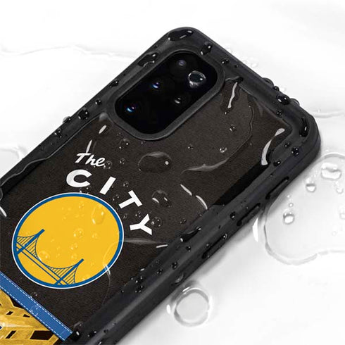 NBA Golden State Warriors Retro Palms Galaxy S20 Plus Waterproof Case