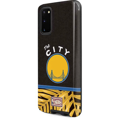 NBA Golden State Warriors Retro Palms Galaxy S20 Pro Case