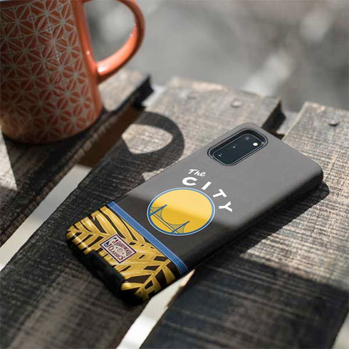 NBA Golden State Warriors Retro Palms Galaxy S20 Pro Case