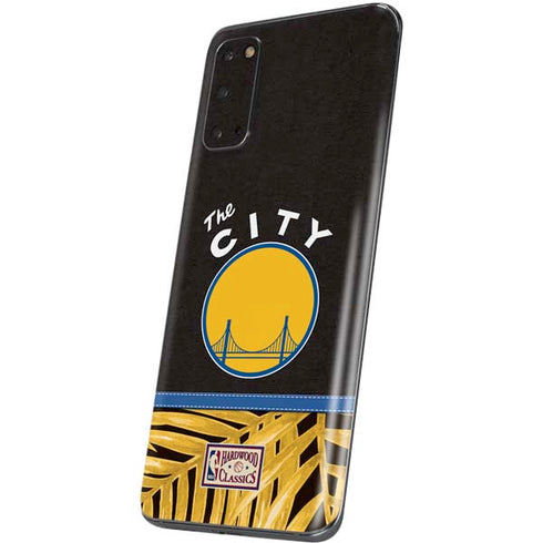 NBA Golden State Warriors Retro Palms Galaxy S20 Skin