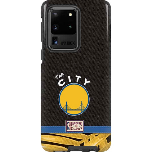 NBA Golden State Warriors Retro Palms Galaxy S20 Ultra 5G Pro Case
