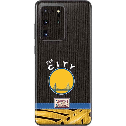 NBA Golden State Warriors Retro Palms Galaxy S20 Ultra 5G Skin