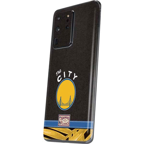 NBA Golden State Warriors Retro Palms Galaxy S20 Ultra 5G Skin
