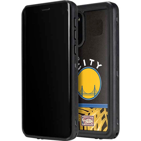 NBA Golden State Warriors Retro Palms Galaxy S20 Waterproof Case