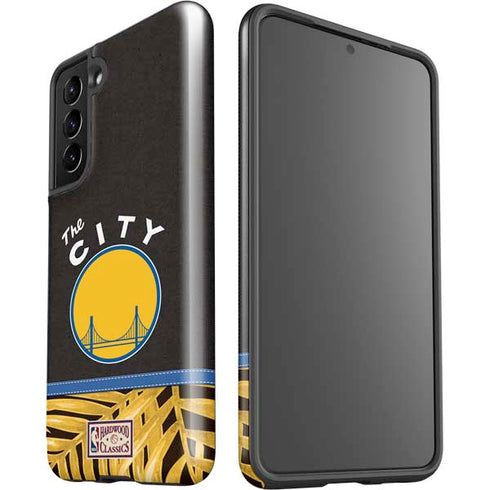 NBA Golden State Warriors Retro Palms Galaxy S21 5G Pro Case