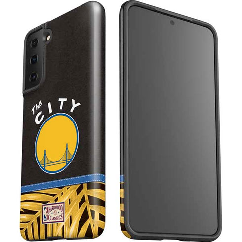 NBA Golden State Warriors Retro Palms Galaxy S21 FE Pro Case
