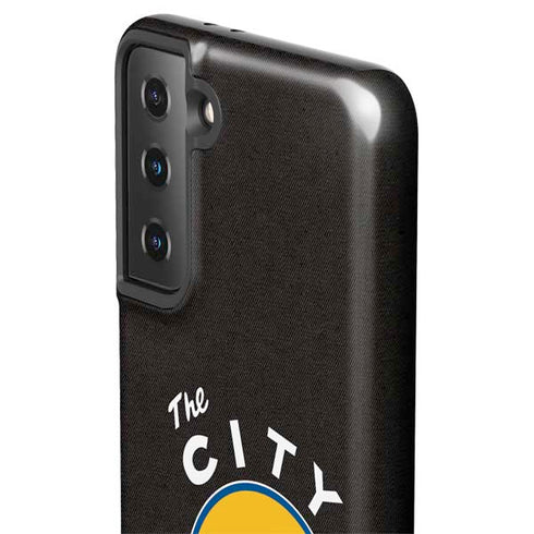 NBA Golden State Warriors Retro Palms Galaxy S21 Plus 5G Pro Case