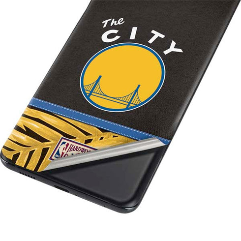 NBA Golden State Warriors Retro Palms Galaxy S21 Plus 5G Skin