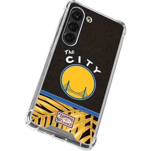 NBA Golden State Warriors Retro Palms Galaxy S23 Clear Case