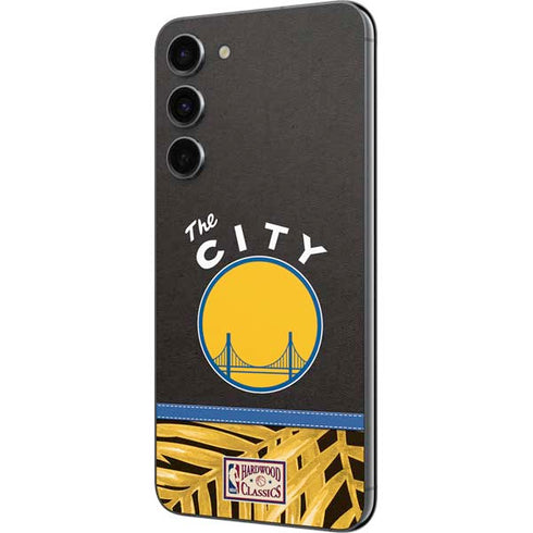 NBA Golden State Warriors Retro Palms Galaxy S23 FE Skin