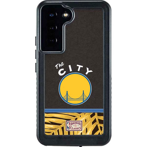 NBA Golden State Warriors Retro Palms Galaxy S23 Plus Waterproof Case