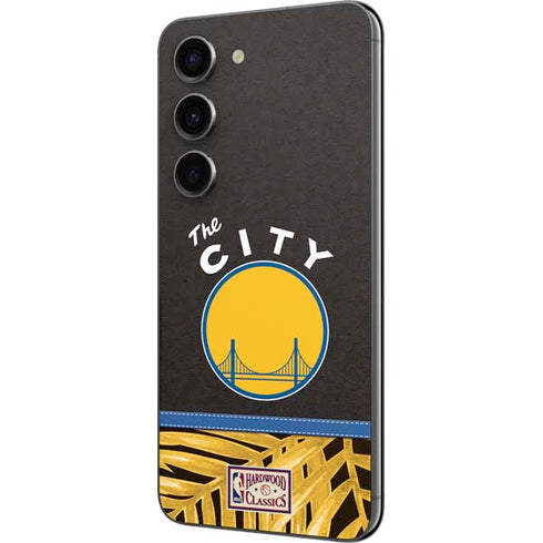 NBA Golden State Warriors Retro Palms Galaxy S23 Skin