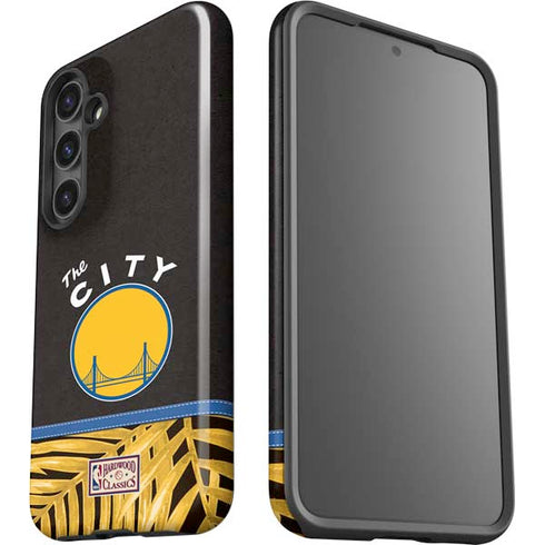 NBA Golden State Warriors Retro Palms Galaxy S25 Impact Case