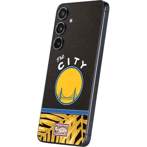 NBA Golden State Warriors Retro Palms Galaxy S24 Skin