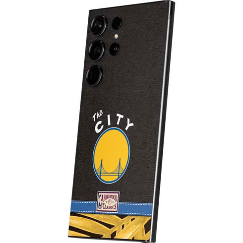 NBA Golden State Warriors Retro Palms Galaxy S25 Ultra Skin