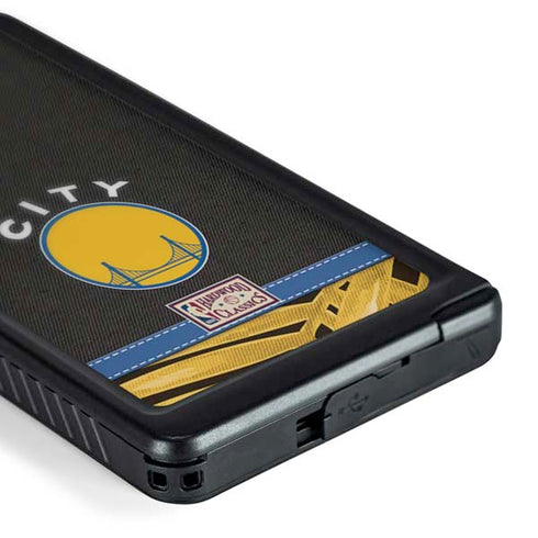 NBA Golden State Warriors Retro Palms Galaxy S24 Ultra Waterproof Case