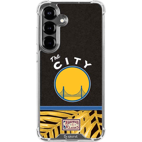 NBA Golden State Warriors Retro Palms Galaxy S26 Clear Case