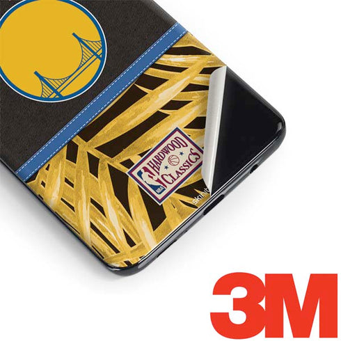 NBA Golden State Warriors Retro Palms Galaxy S9 Plus Skin