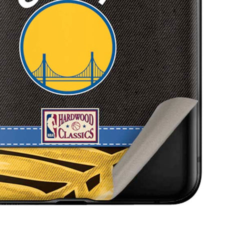 NBA Golden State Warriors Retro Palms Galaxy Z Flip Skin