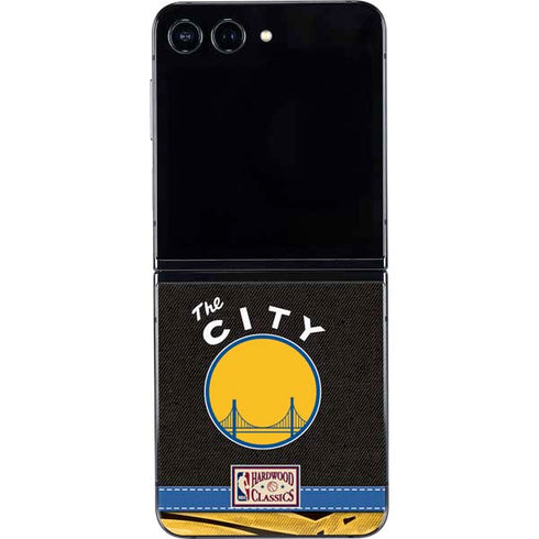 NBA Golden State Warriors Retro Palms Galaxy Z Flip5 5G Skin