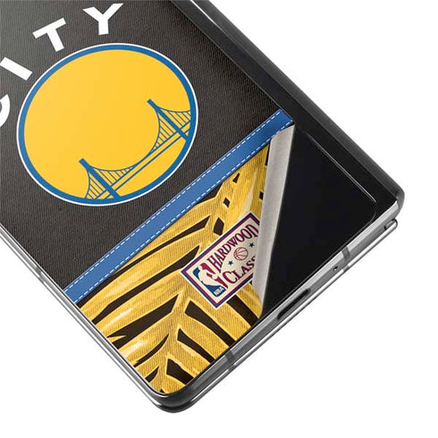 NBA Golden State Warriors Retro Palms Galaxy Z Fold2 5G Skin