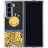 NBA Golden State Warriors Retro Palms Galaxy Z Fold5 5G Clear Case