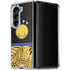 NBA Golden State Warriors Retro Palms Galaxy Z Fold5 5G Clear Case