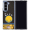 NBA Golden State Warriors Retro Palms Galaxy Z Fold5 5G Clear Case