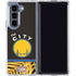 NBA Golden State Warriors Retro Palms Galaxy Z Fold5 5G Clear Case