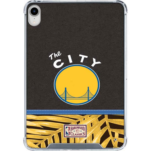NBA Golden State Warriors Retro Palms iPad 11th Gen (2025) Clear Case