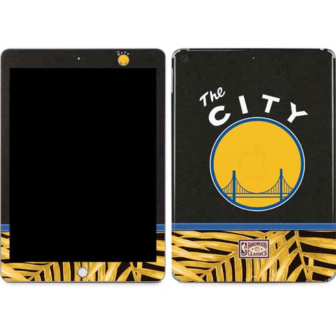 NBA Golden State Warriors Retro Palms Apple iPad Skin