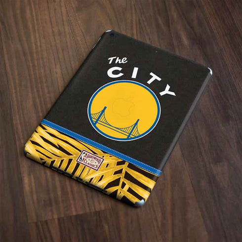 NBA Golden State Warriors Retro Palms Apple iPad Skin