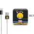 NBA Golden State Warriors Retro Palms iPad Charger (10W USB) Skin