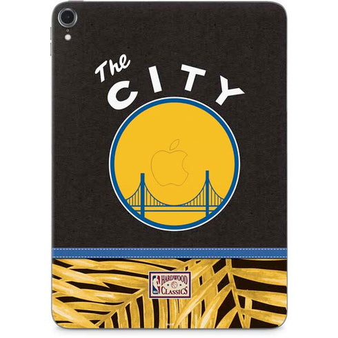 NBA Golden State Warriors Retro Palms Apple iPad Pro Skin