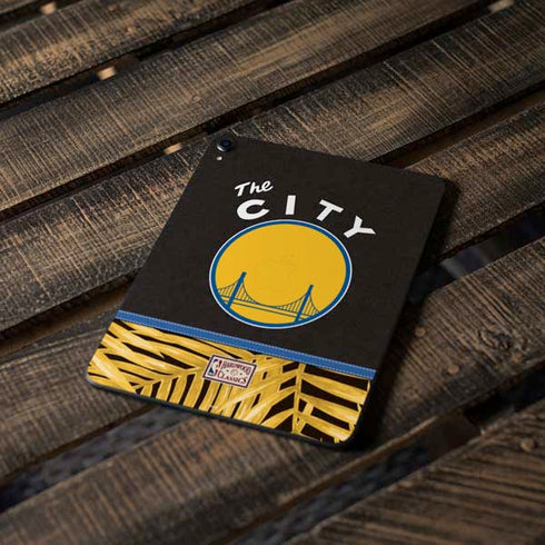 NBA Golden State Warriors Retro Palms Apple iPad Pro Skin