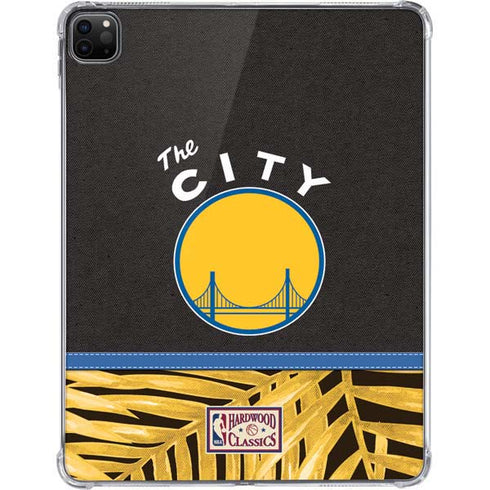 NBA Golden State Warriors Retro Palms iPad Pro 11in (2024) Clear Case