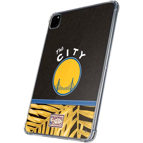 NBA Golden State Warriors Retro Palms iPad Pro 11in (2024) Clear Case