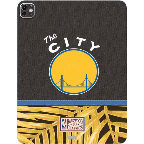 NBA Golden State Warriors Retro Palms iPad Pro 13in M4 (2024) Skin