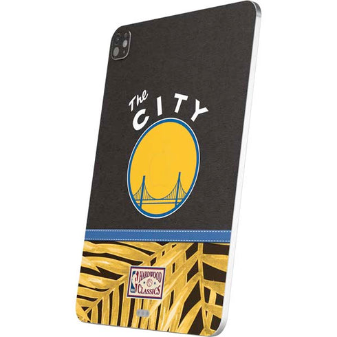 NBA Golden State Warriors Retro Palms iPad Pro 13in M4 (2024) Skin
