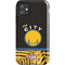 NBA Golden State Warriors Retro Palms iPhone 11 Impact Case