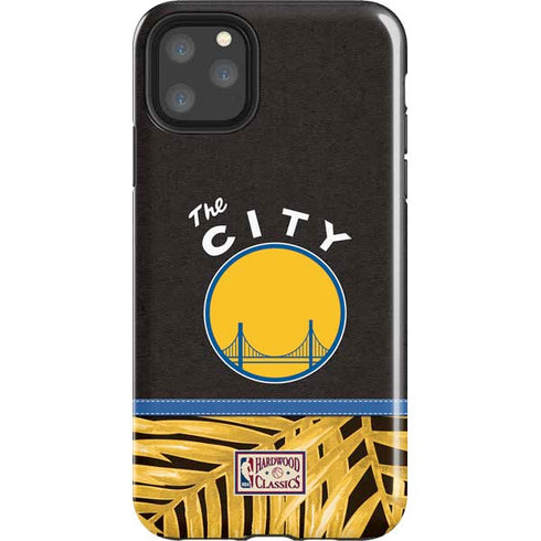 NBA Golden State Warriors Retro Palms iPhone 11 Pro Max Impact Case