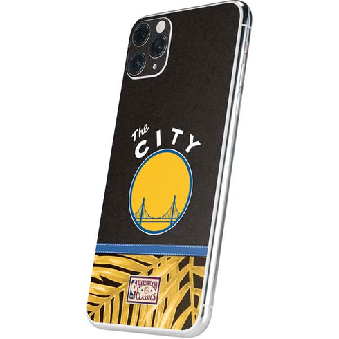 NBA Golden State Warriors Retro Palms iPhone 11 Pro Max Skin